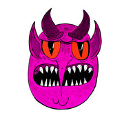 MONTSERRAT MARTÍNEZ - Bastard (pink) - Signed Art Print